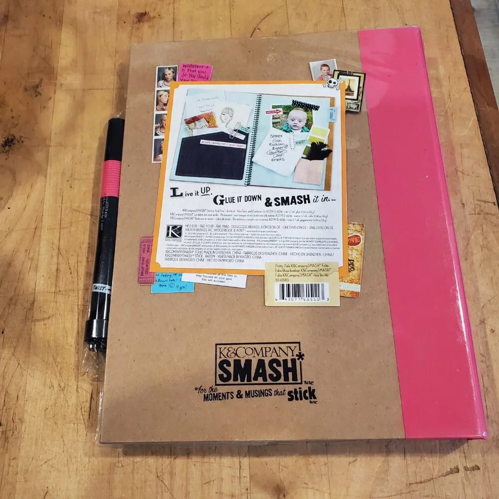 K&Company Smash Folio, Pretty Style Pink Brand New - Picture 7 of 7